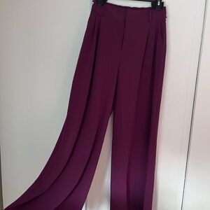 ALO Yoga Plum Wide Leg Pants